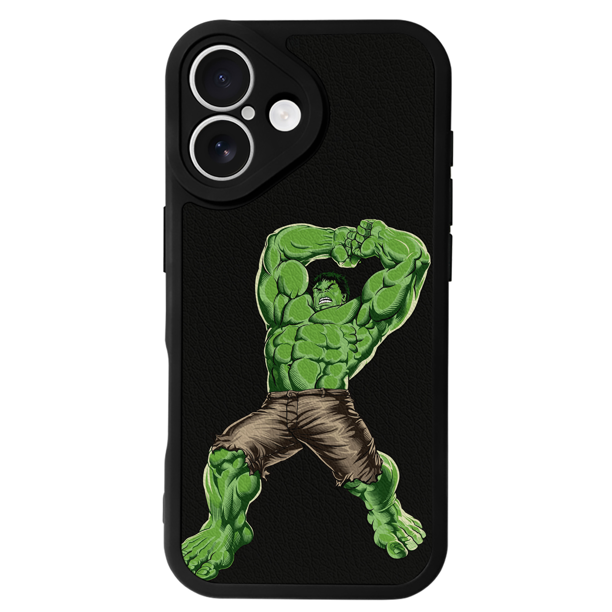 （画像用） アベンジャーズ The Avengers 【iPhone 16シリーズ対応】シリコンスマホケース（レザー調） 材質：シリコン